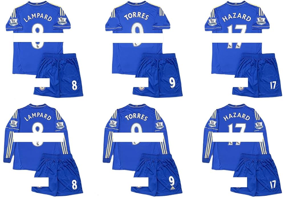 アザールユニフォームチェルシーホーム12-13 アザールチェルシー