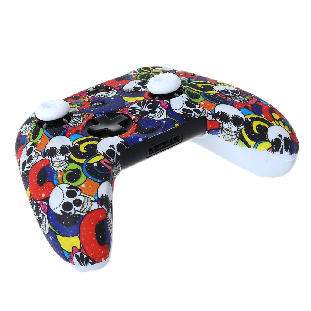 1 Set Custodia Protettiva in Silicone per impugnature per Controller di Gioco Xbox One X S.