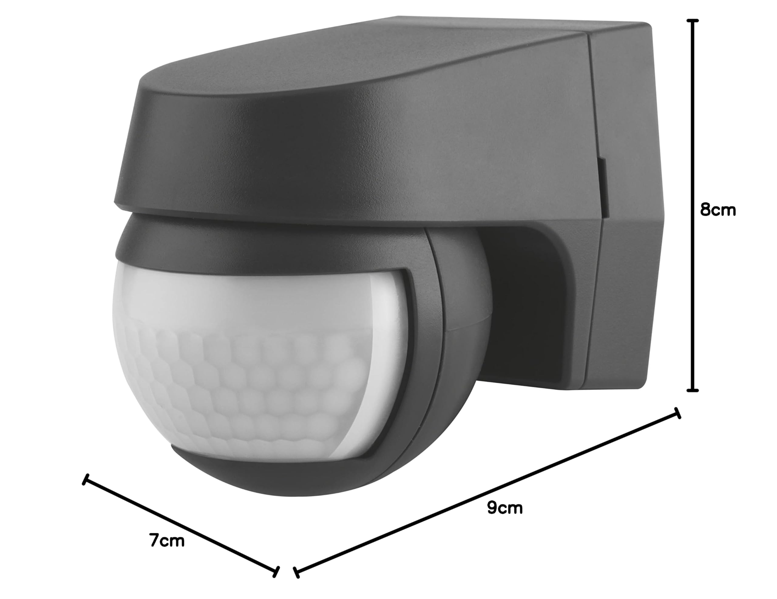 LEDVANCE Oprawa oświetleniowa: for ściana, SENSOR WALL 110DEG / 220…240 V, materiał: poliwęglan, IP44