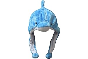 Petitebella Light Blue Dolphin Costume Hat (One Size)