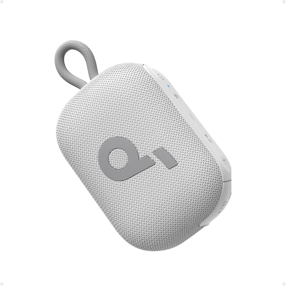 soundcore Select 4 Go Ultra Portable Bluetooth Speaker by Anker, 20H Playtime, IP67 Waterproof and Dustproof, Floatable, Customisable Pro EQ, Wireless Stereo Pairing, Ideal for Home, Outdoors, Hiking