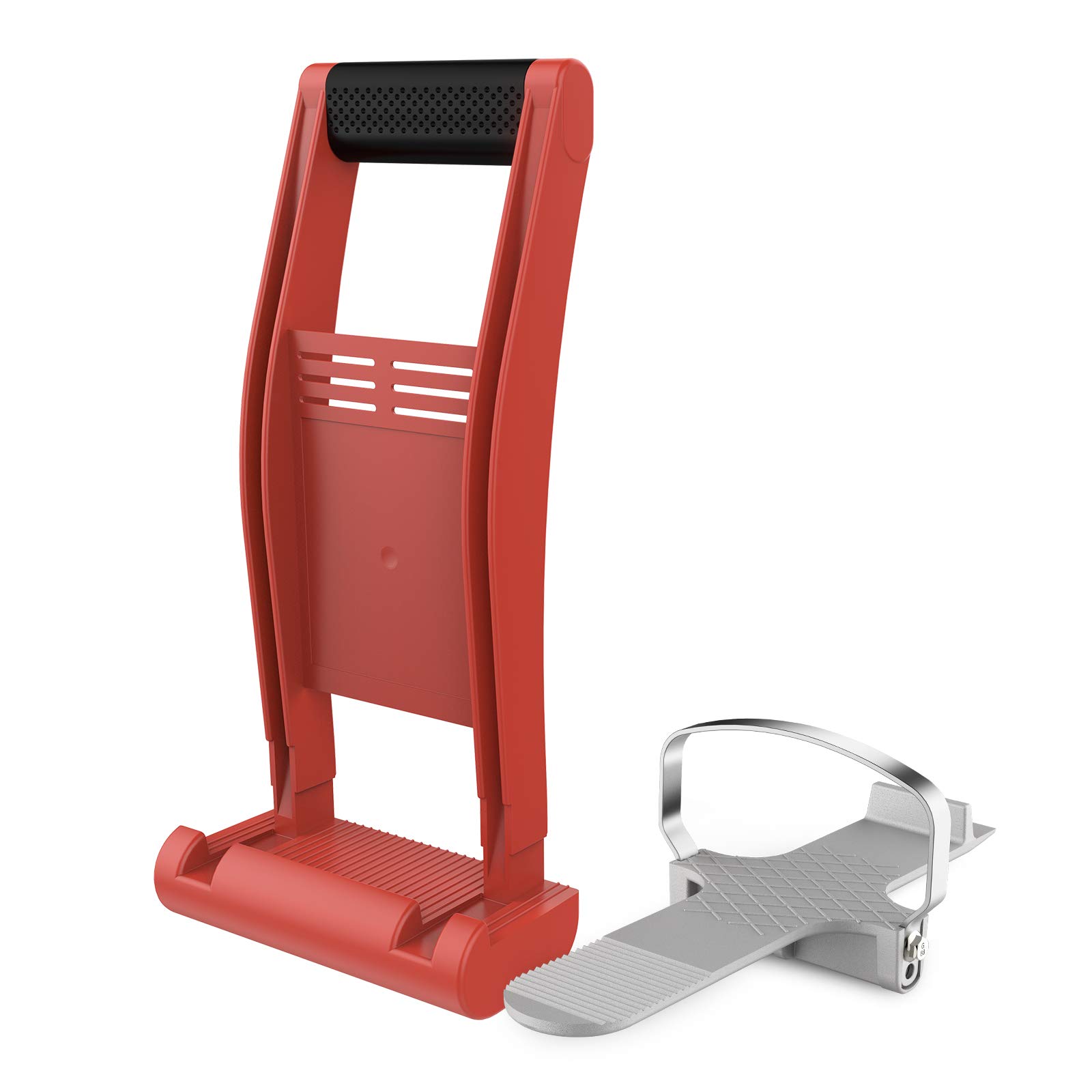 Buy Drywall Carrying Tool + Foot Panel Lifter, Enpoint Red ABS Plastic