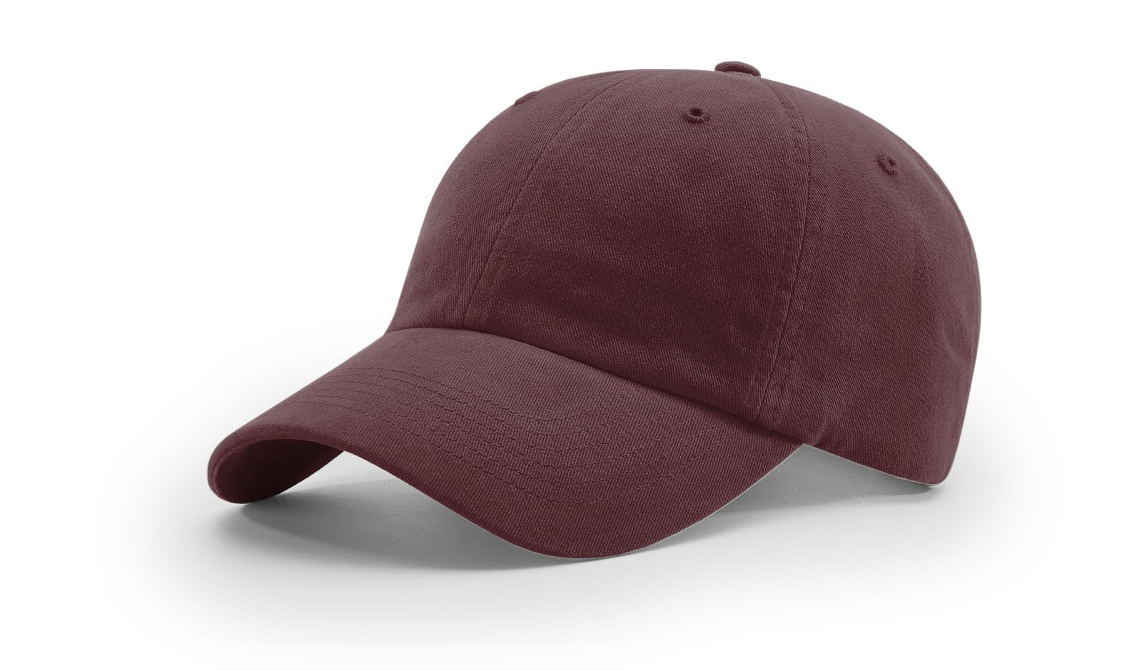 Richardson 5 Panel R55 Garmet Washed Hat - Maroon