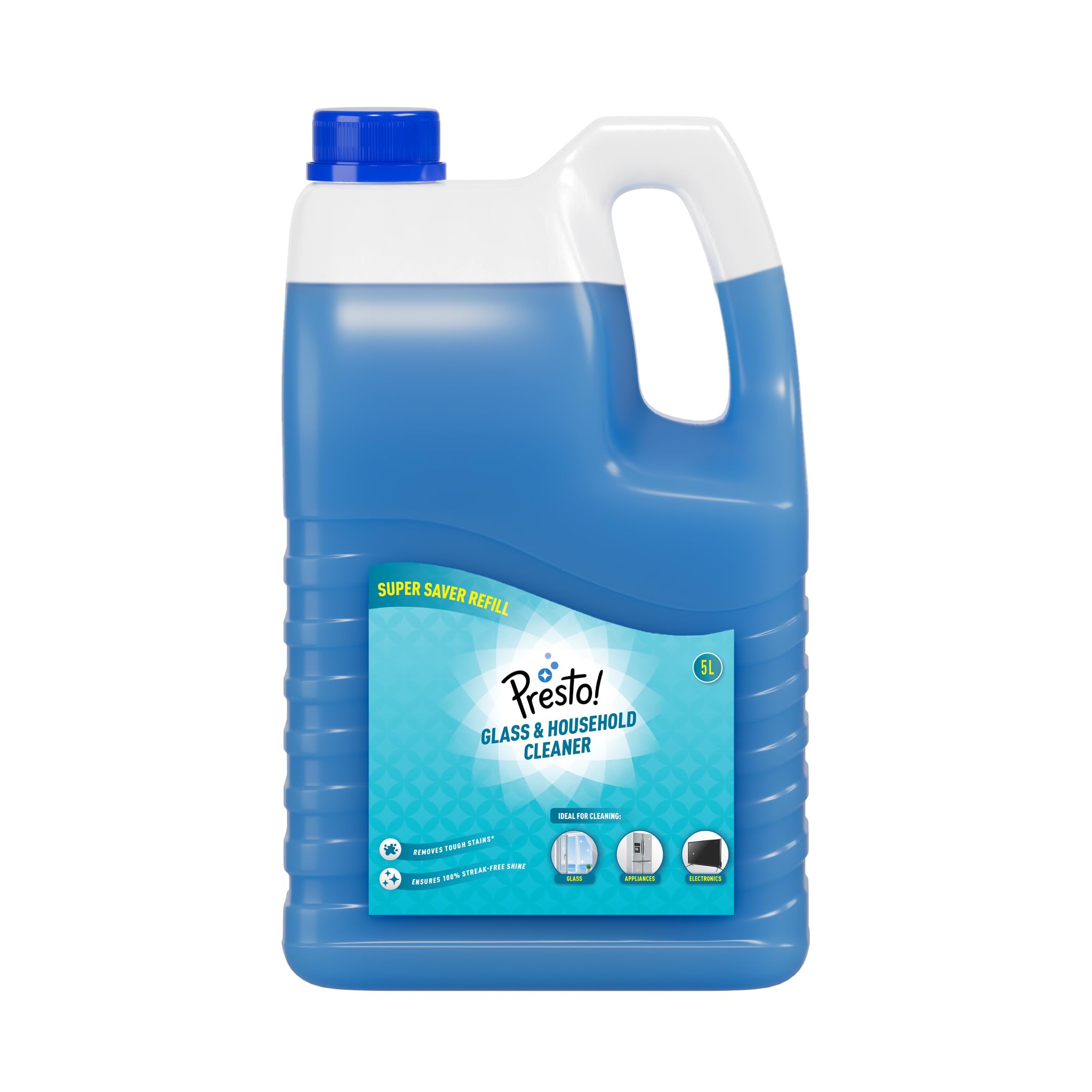 Amazon Brand - Presto! Glass & Household Cleaner - 5 L |Multi-purpose glass, car, kitchen and household cleaner (B0D6Z1QBVC) Amazon Price History, Amazon Price Tracker