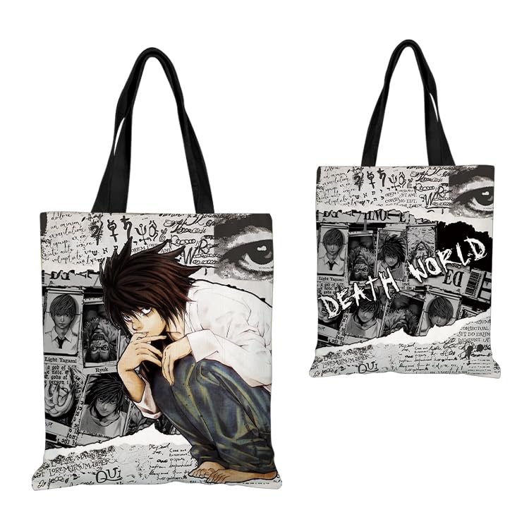 Amazon | [ZimyFuntoy] デスノート 夜神月 L トートバッグ
