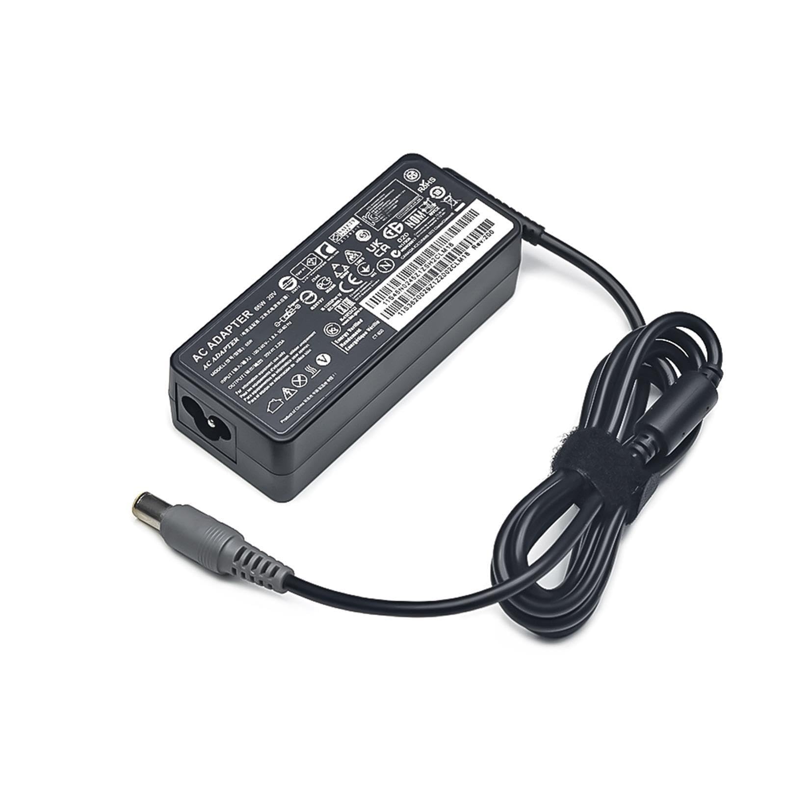 Cargador Adaptador De Corriente CA De 20V, 3,25a, 65W, 7,9x5,5mm, Compatible con Lenovo,X201, X220, X230, E430C, B490, B590, V580, Sl410, Sl510, Sl510K, T510I(EU)