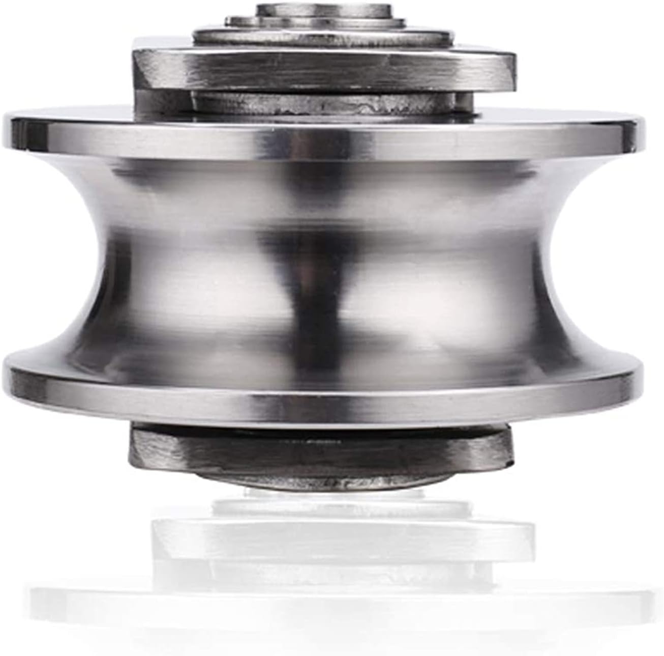 LQHZ Pulley 1pcs 2 Inch Roller Wheel Bearings U Groove Pulley Wheels Detachable Heavy Duty Grooved Wheel for Material Handling and Moving Workmanship, Rust-Proof, Reliable and Durable : Industrial & Scientific