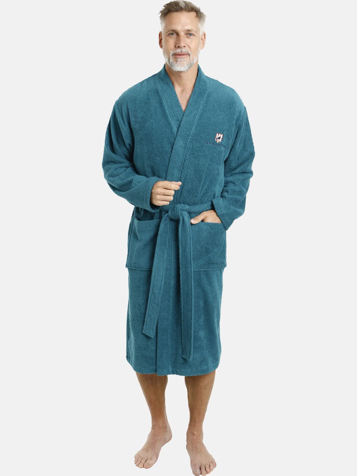 Jan Vanderstorm Homme Peignoir De Bain Janning