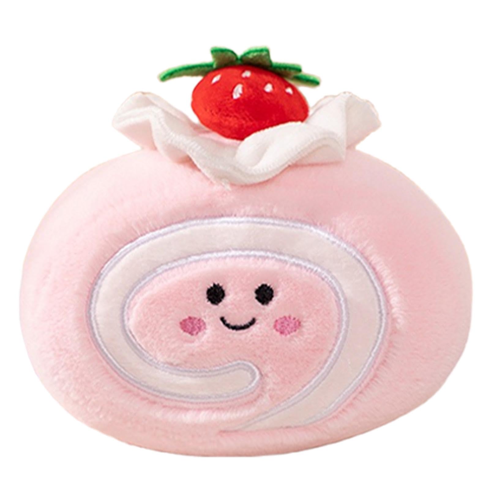 Amazon.co.jp: Zankie ケーキロールぬいぐるみ、ケーキぬいぐるみ