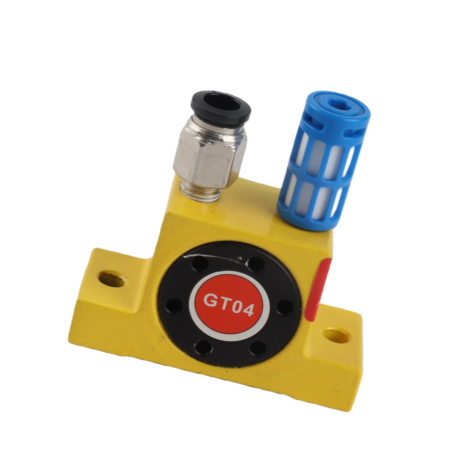 Vibrateur ¨¤ Turbine Pneumatique G1/8, Oscillateur ¨¤ Air, Faible Bruit, Haute Pr¨¦cision CNC, pour Transport de Mat¨¦riaux et Criblage Industriel