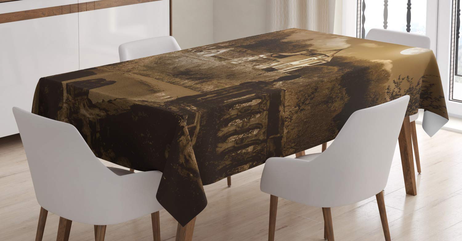 Tovaglia Rettangolare ABAKUHAUS 145x210 Pentacolo Grigio