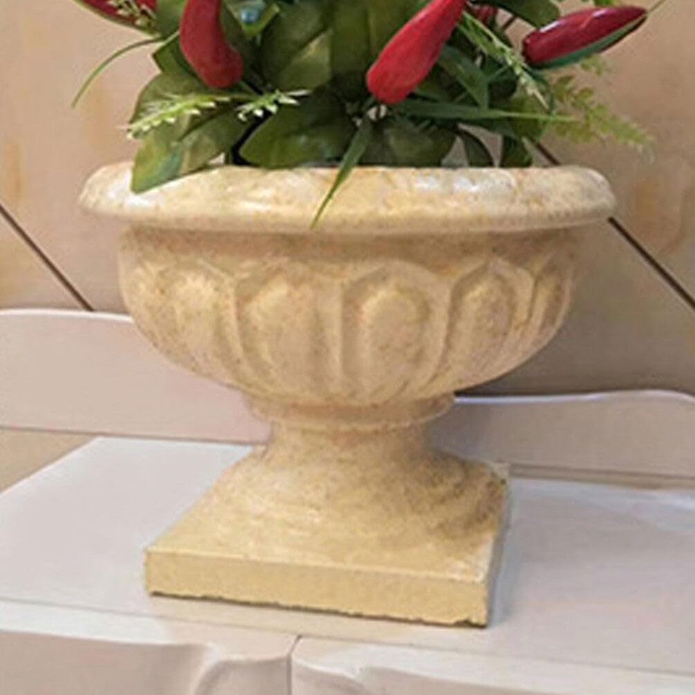 Molde de cemento para macetas de jardín, moldes grandes de hormigón para suculentas, bonsáis y macetas