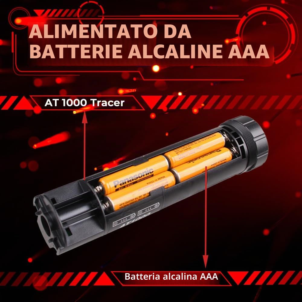 Acetech Airsoft Gun 14mm AT1000 Tactical Tracer Unit Glow In Dark (No Sheath)