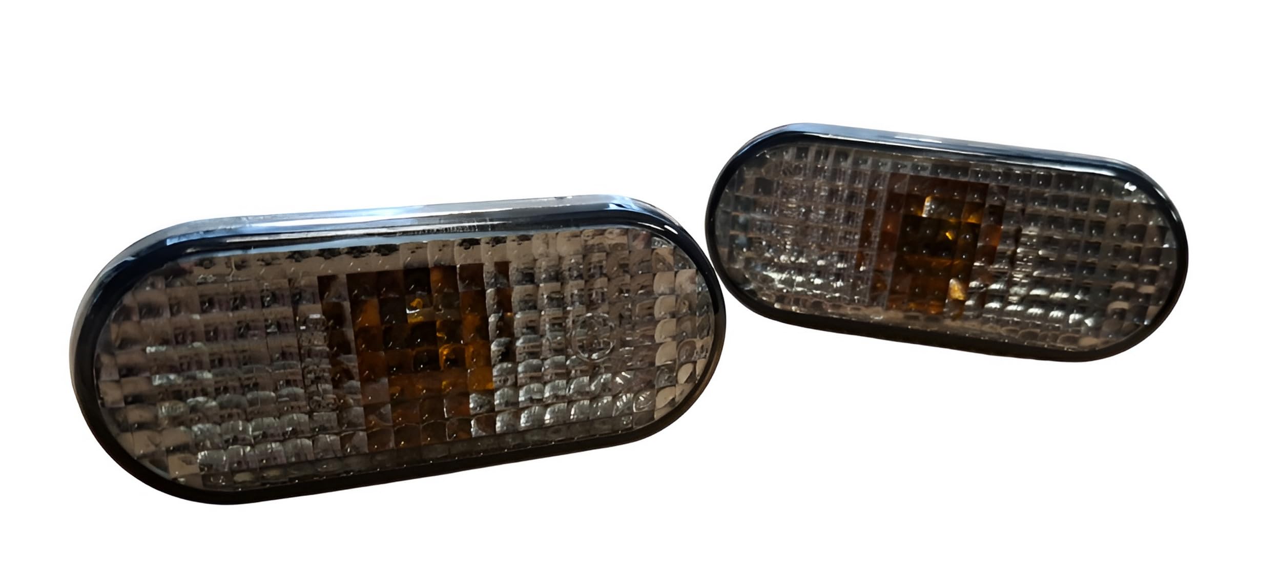 Fits for VW Passat B5 Golf T5 Bora Black Side Indicators
