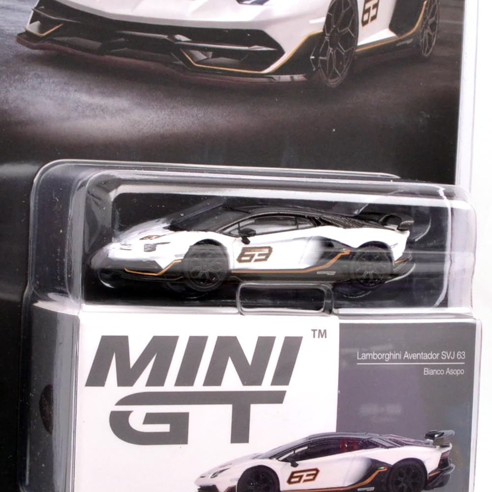 Amazon | MINI GT 1:64スケール - LAMBORGHINI AVENTADOR SVJ 63