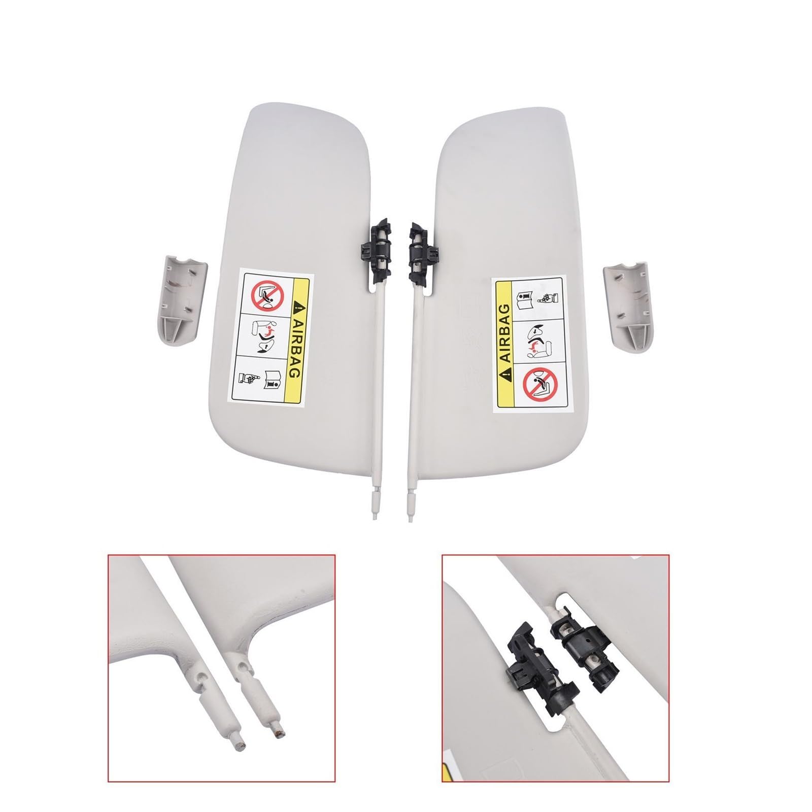 Fascia Parabrezza 2 DIN Per Mercedes Actros 2011 - Nero, Senza Barra Centrale - Foto 3