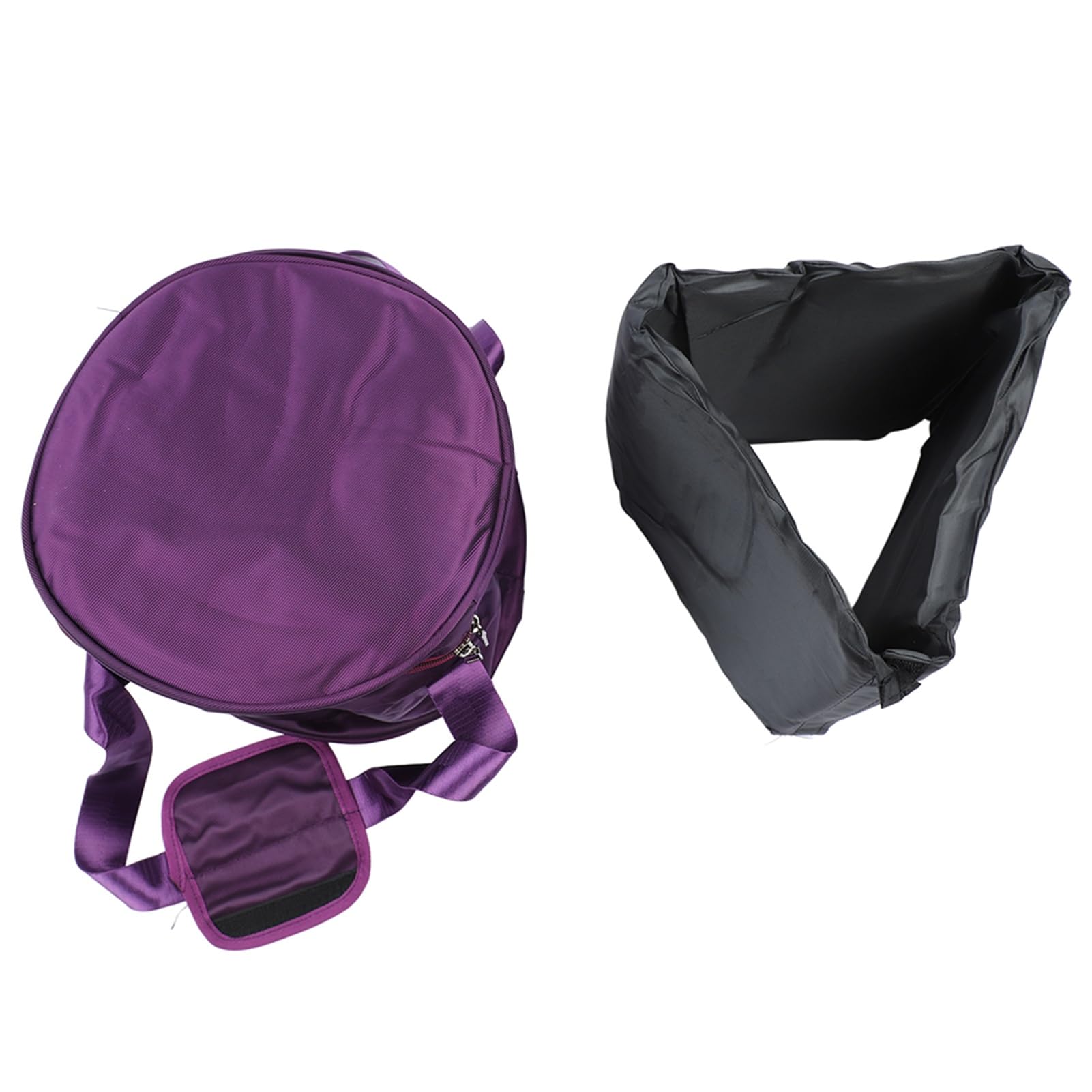 Borsa per Campane Tibetane Custodia per Campane Tibetane, Borsa per Campane Tibetane con Borse, Custodie e Coperture per Manici (12 pollici viola puro)