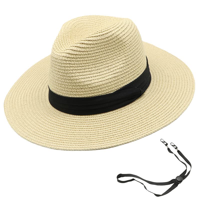 La Mejor review de Juego de jardin plegable tabla con los diez mejores. 37 Jogoi Sombrero para Sol Mujer Hombre Sombrero de Paja de ala Ancha Plegable con Cordón de Viento Gorros de Playa Verano