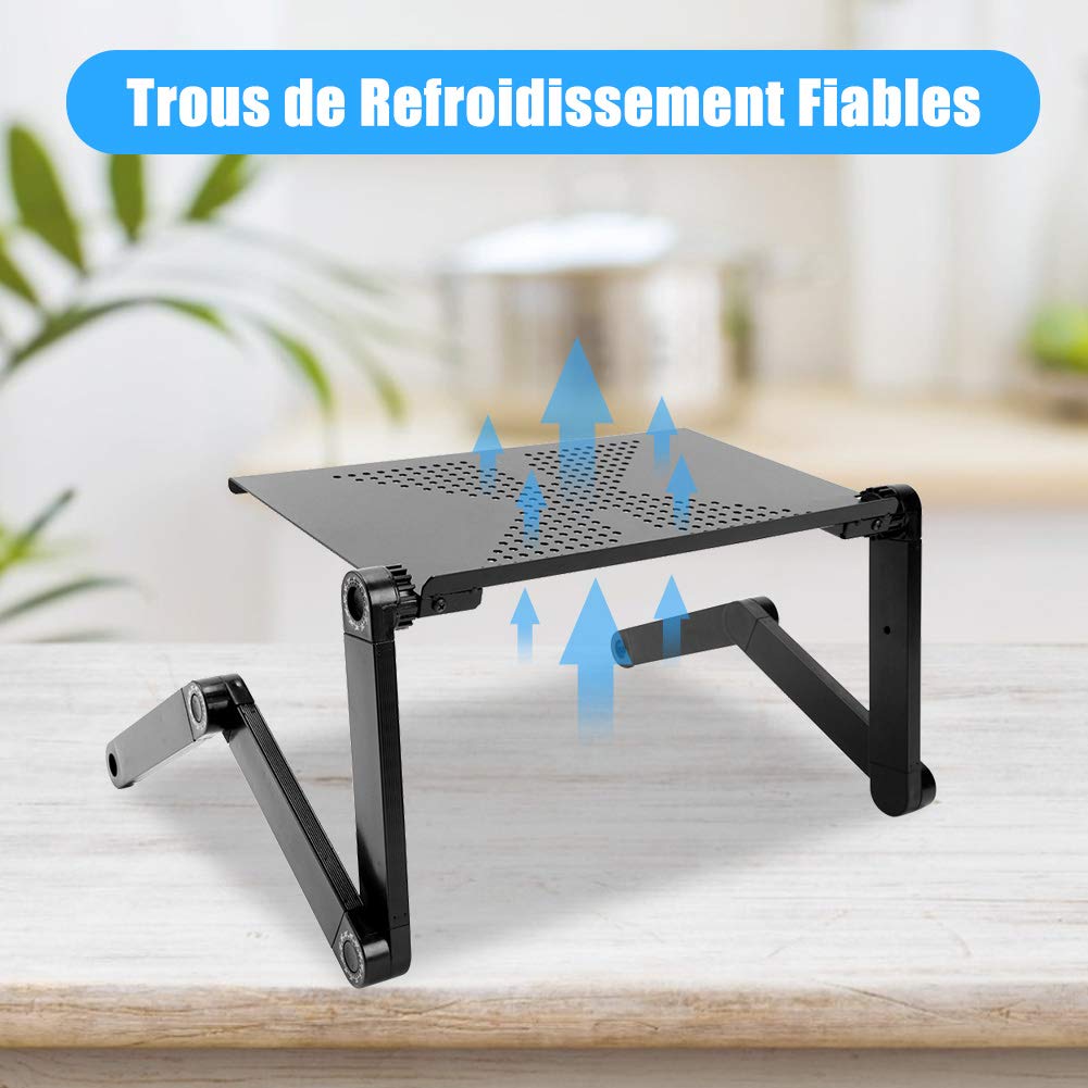 Camping Keukentafel Aluminium Opvouwbaar Draagbaar Outdoor Kookstation Met 4 Ijzeren Zijkanten 2 Planken En Draagtas Snelle Installatie Voor Picknick Bbq Strand Reizen Etc  P 010449755615