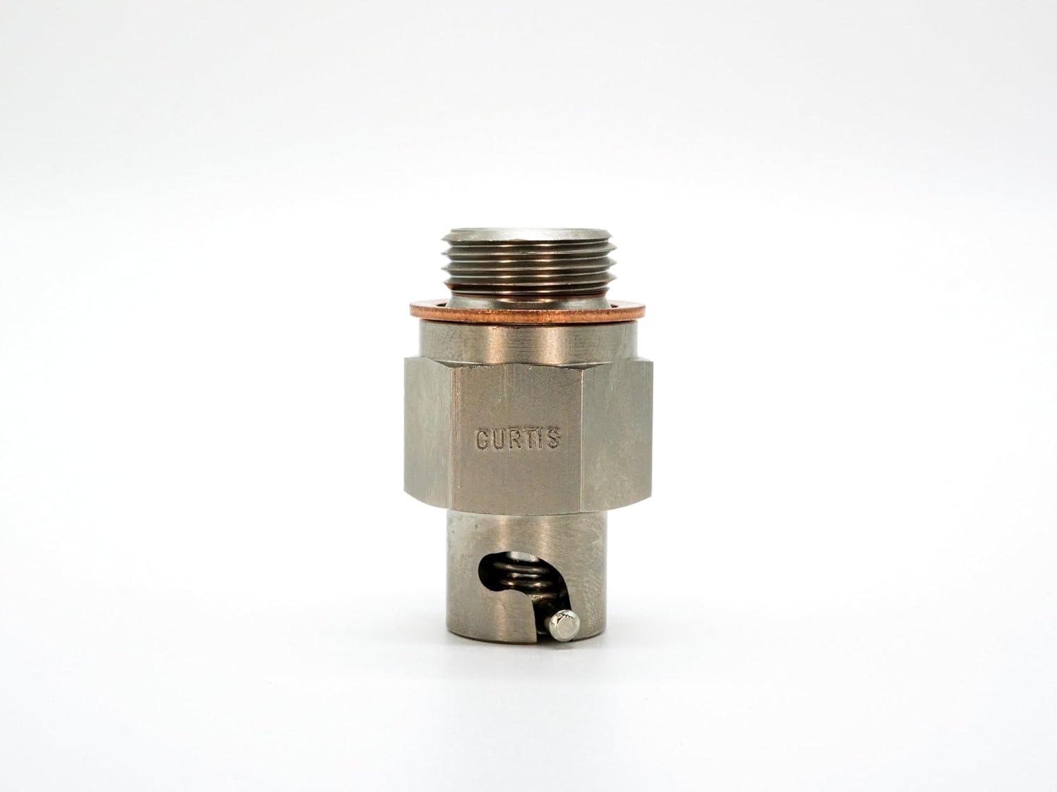 M18-1.5 Thread Oil Drain Valve fits: 2022-2024 Can-Am Maverick X3, Silver