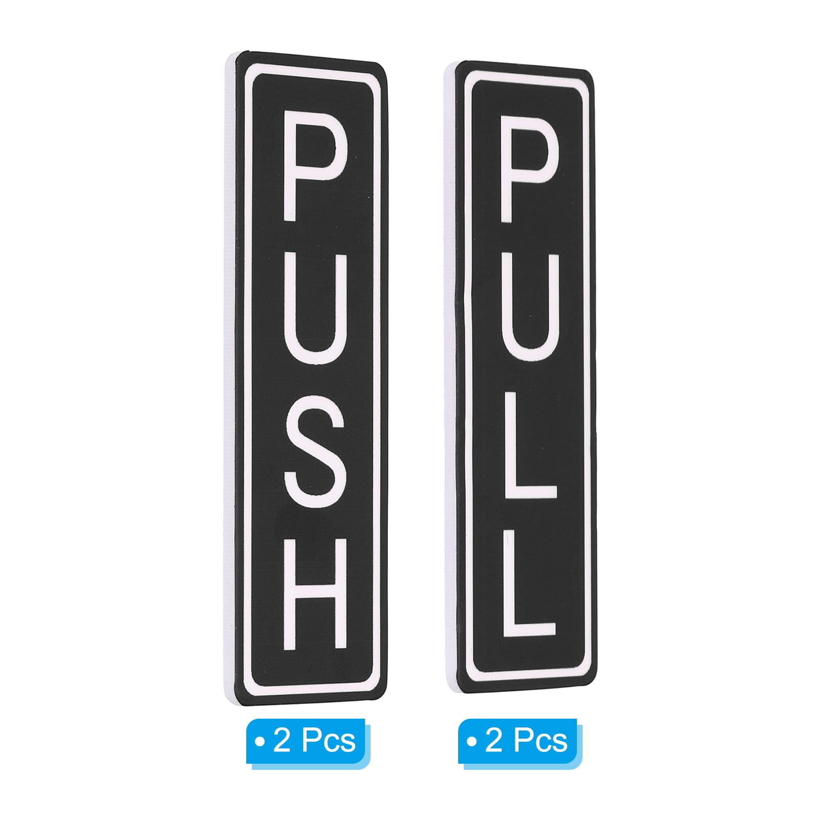PATIKIL Vertical Push Pull Door Sign - Image 3