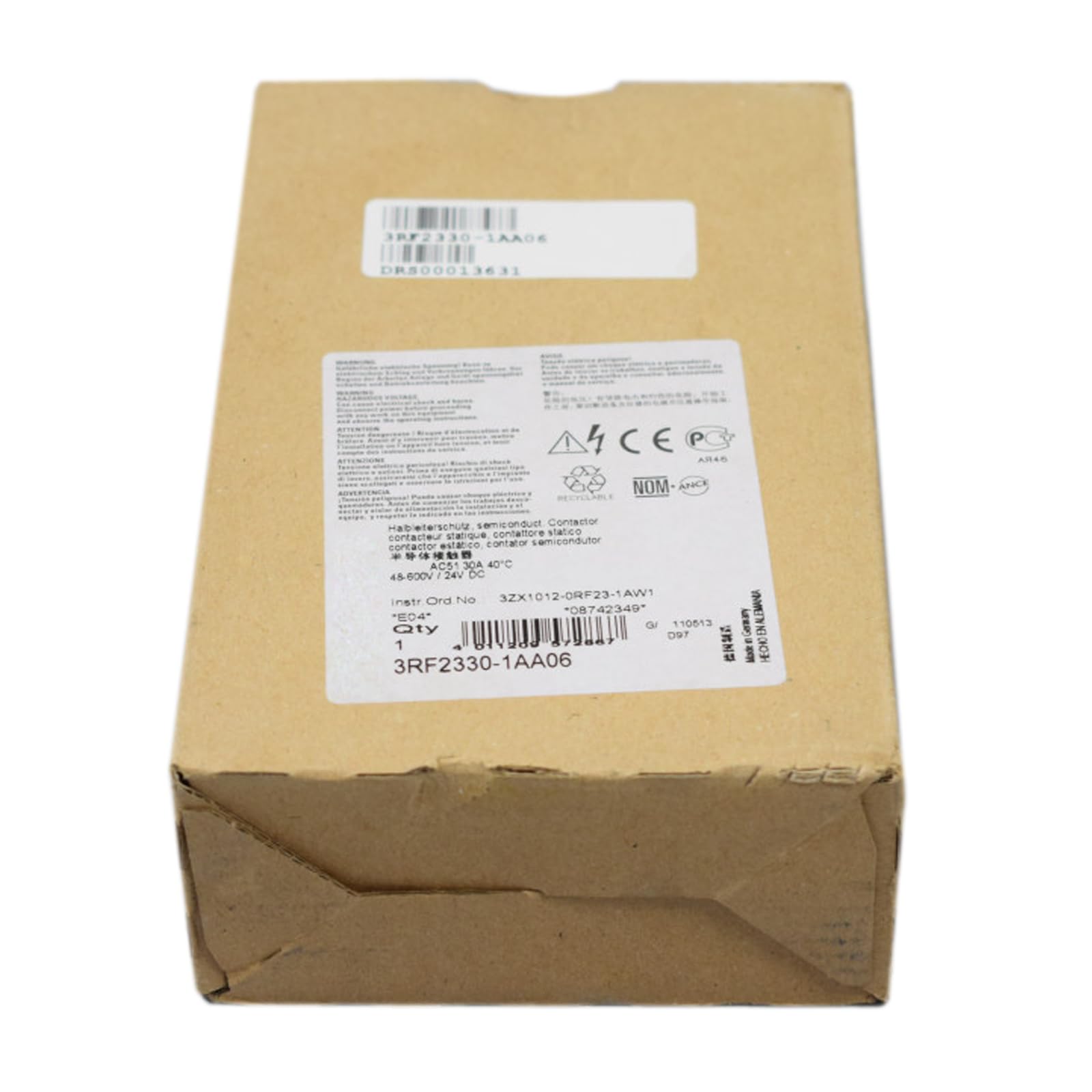 3RF2330-1AA06 relais statique industriel boite scellée 3RF23301AA06