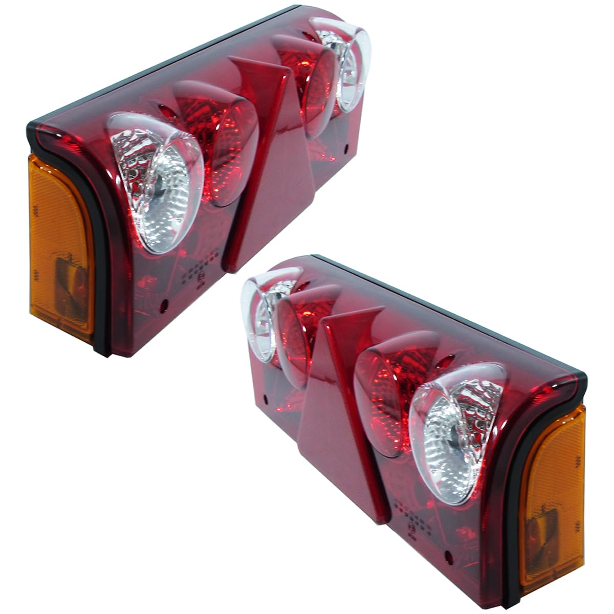 2 fanali posteriori posteriori posteriori sinistra destra compatibile con Schmitz Europoint 2 rimorchio camion certificato E