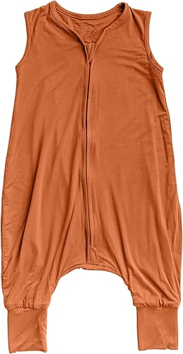 0.5 TOG - Saco de dormir sin mangas, suave para bebés y niños pequeños, Pimentón