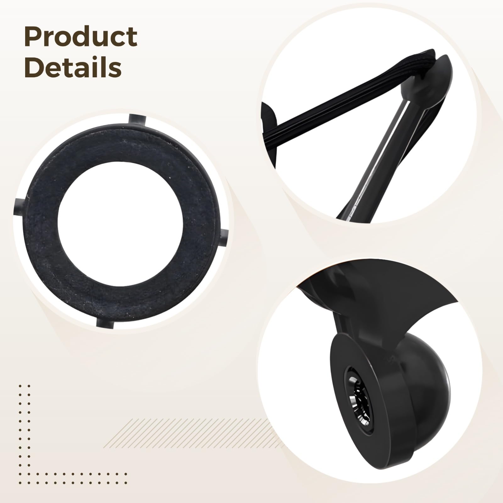 Supporto professionale per Neumann U87, Lewitt 240, sistema antivibrazione, nero