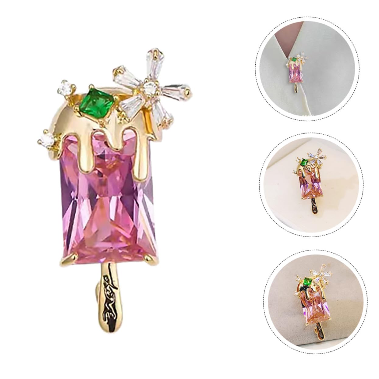 GALPADA 5pezzi Spilla Decorativa Rame Per Abbigliamento Spilla Elegante Per Giacche e Sciarpe Accessorio Unico Per Occasioni Formali e Cerimonie