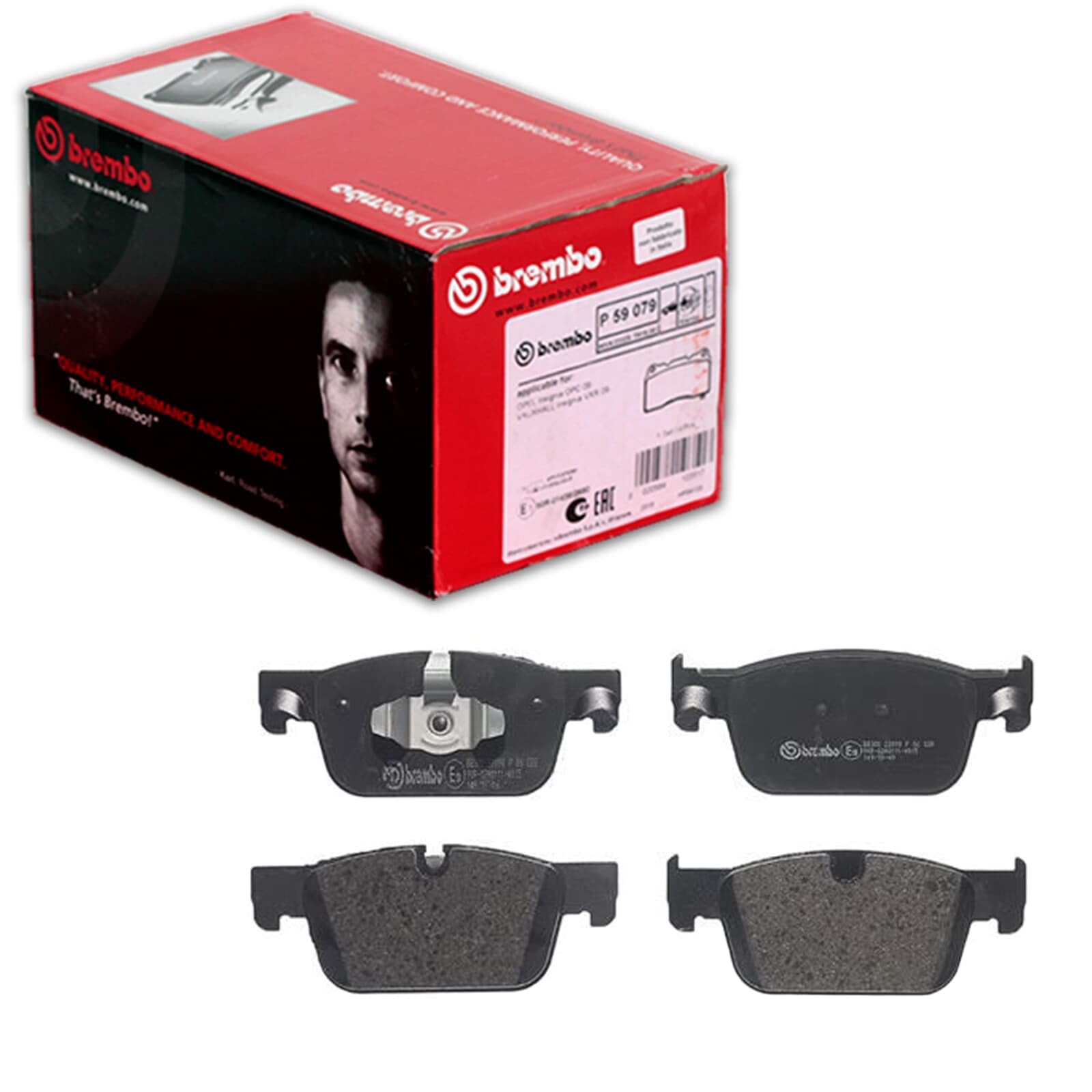 1 Juego de pastillas de freno BREMBO P 86 028 adecuado para VOLVO