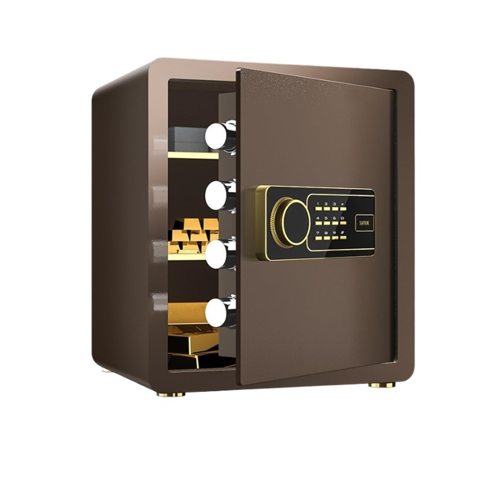 coffre Coffre-fort moyen avec clavier numérique, sécurité robuste | Étagère amovible for coffres-forts, for hôtel, bureau à domicile