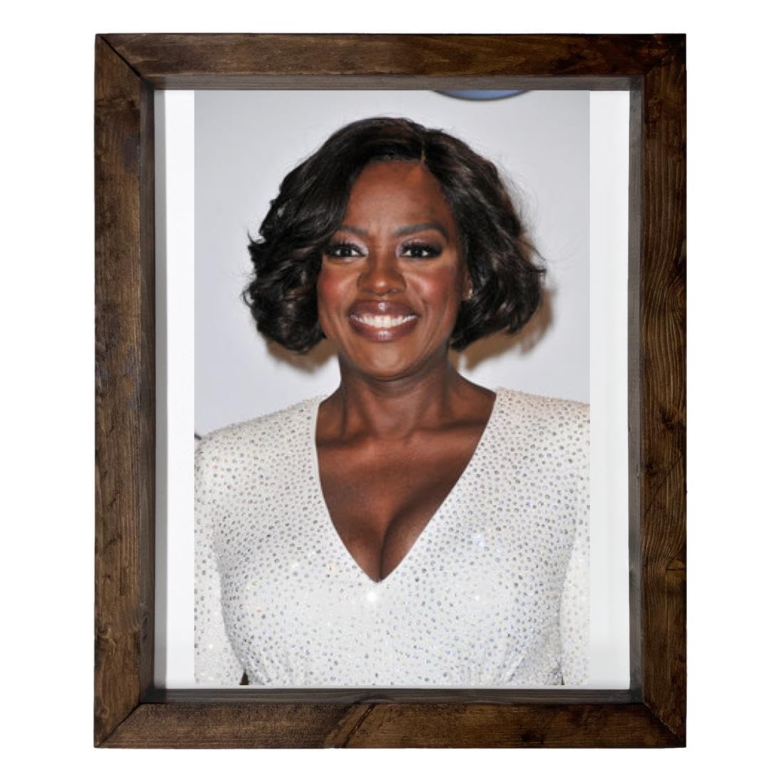 Boss Hog Viola Davis - 14X17 Full Color Photo Sign with Wood Frame PTR #G1406596