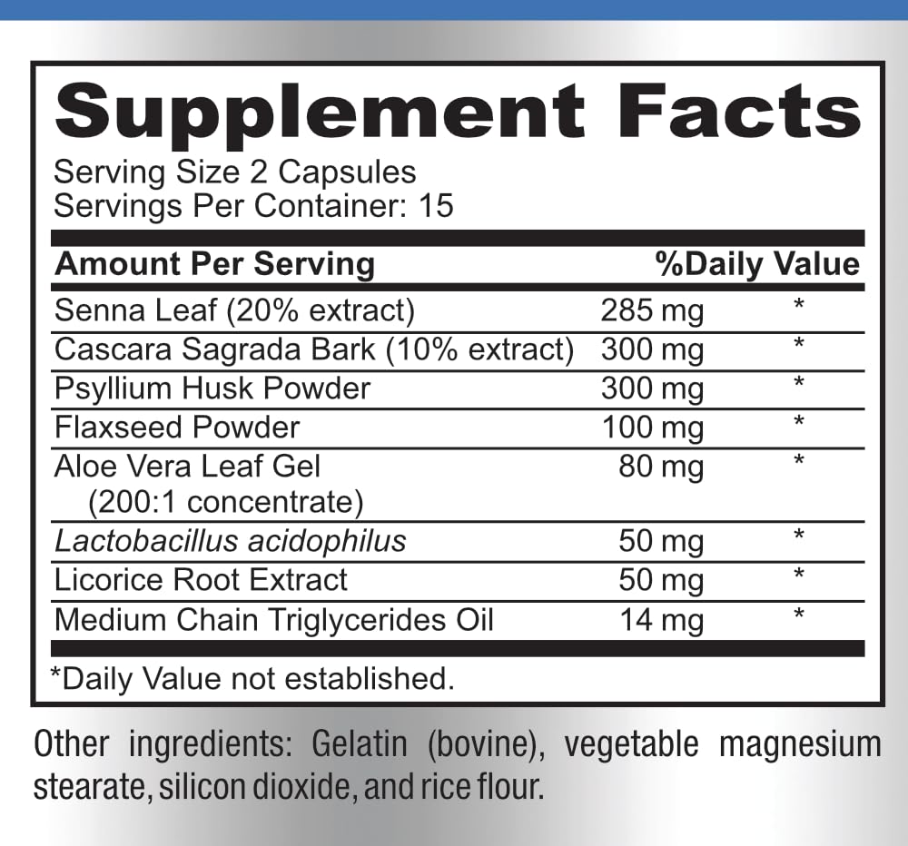 YUMMYVITE 15 Day Colon Cleanse and Detox for Men and Women - 30 Capsules — Amazon image 7