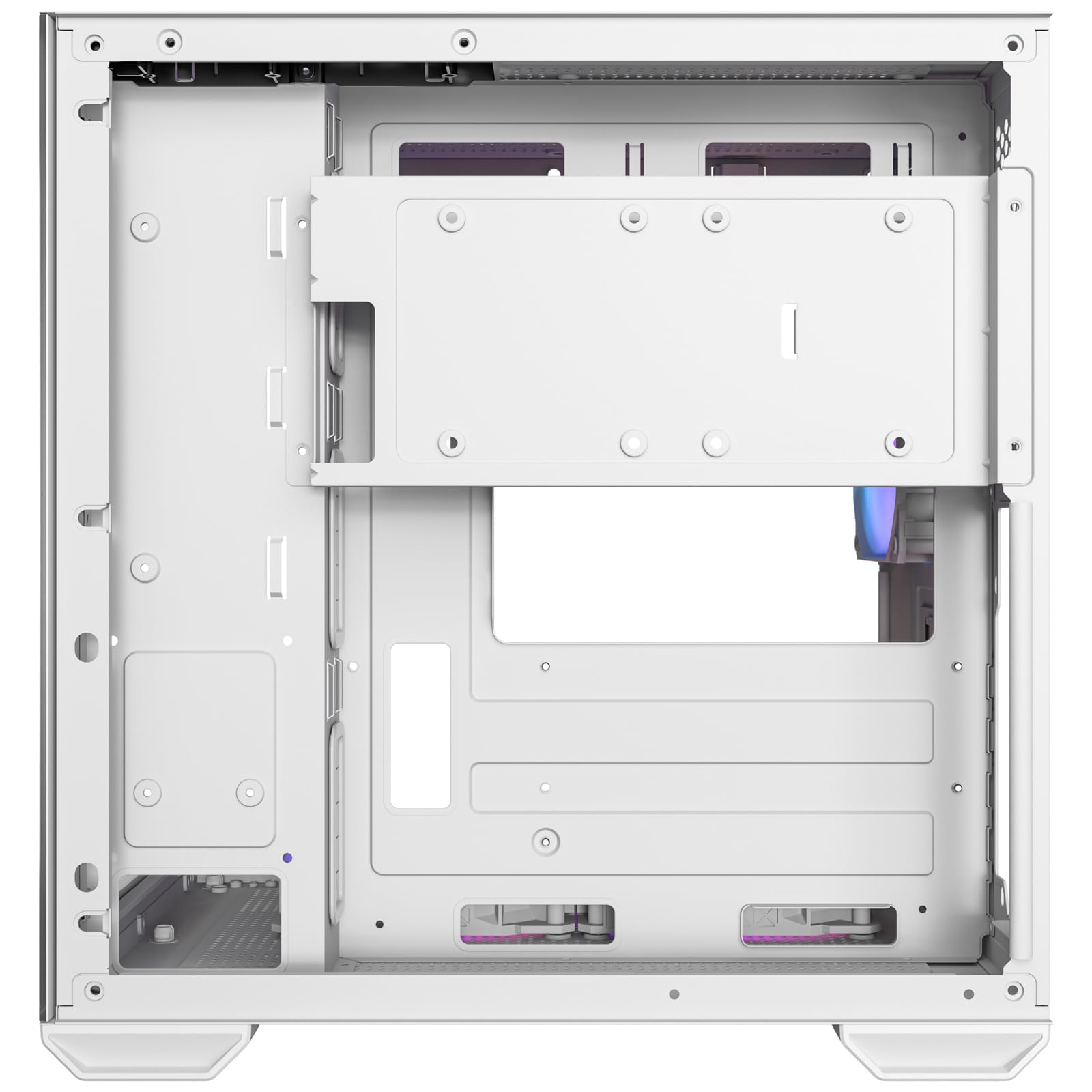 ANTEC CX60M ARGB - Custodia per PC Mini Tower Micro-ATX, colore: Bianco