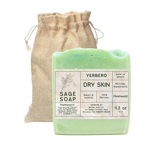 Miniatura 14 de Natural Handcrafted Soap Bar 4.3oz (121g) Jabon Artesanal Cruelty & Gluten Free Soap With Pure Essential Oils and Natural Ingredients, Gentle