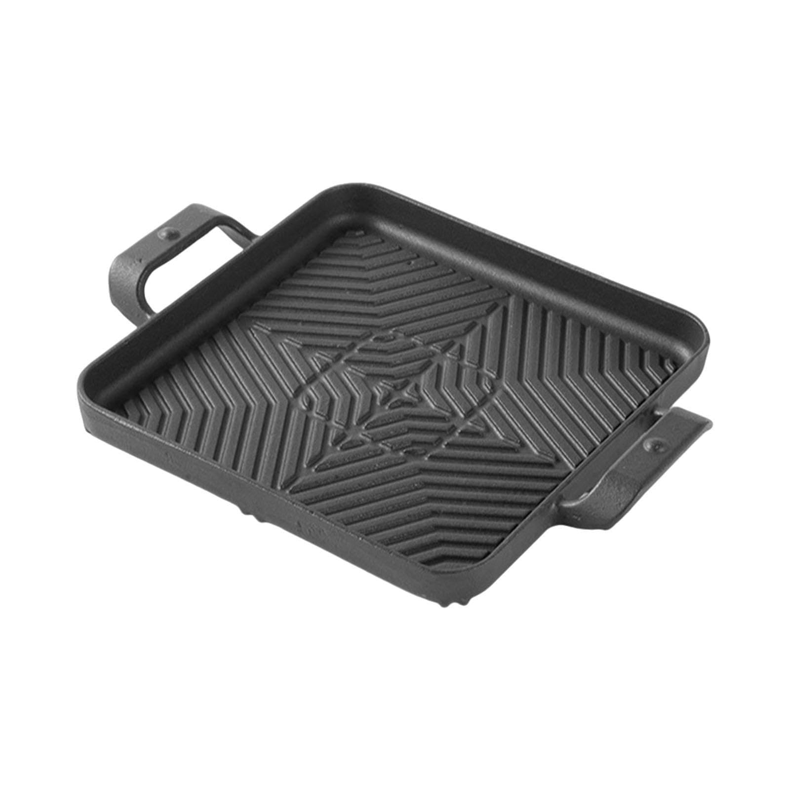 Poêle à barbecue coréen en fonte pour camping et cuisine conviviale
