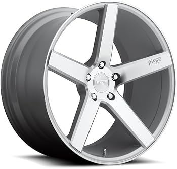 Amazon.com: Niche 1PC M135 20X8.5 5X4.5 GL-SLVR-MACH 35MM
