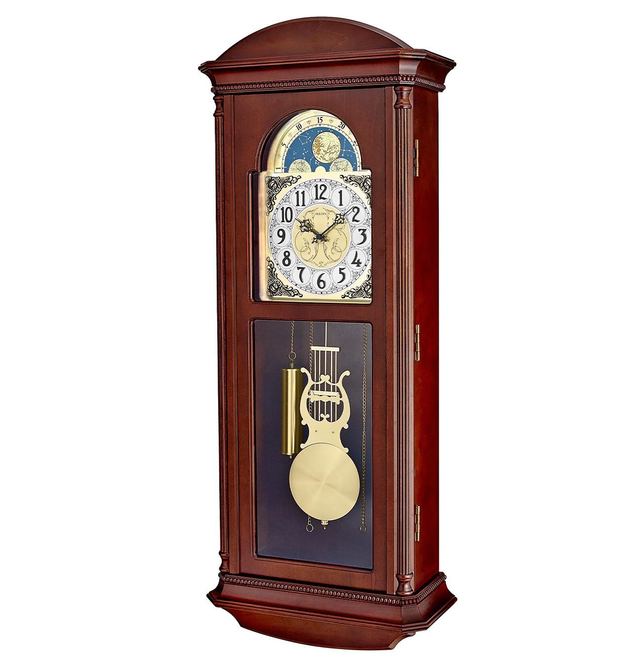 Amazon.com: Bulova Litchfield Large Regulator Wall Clock, Model