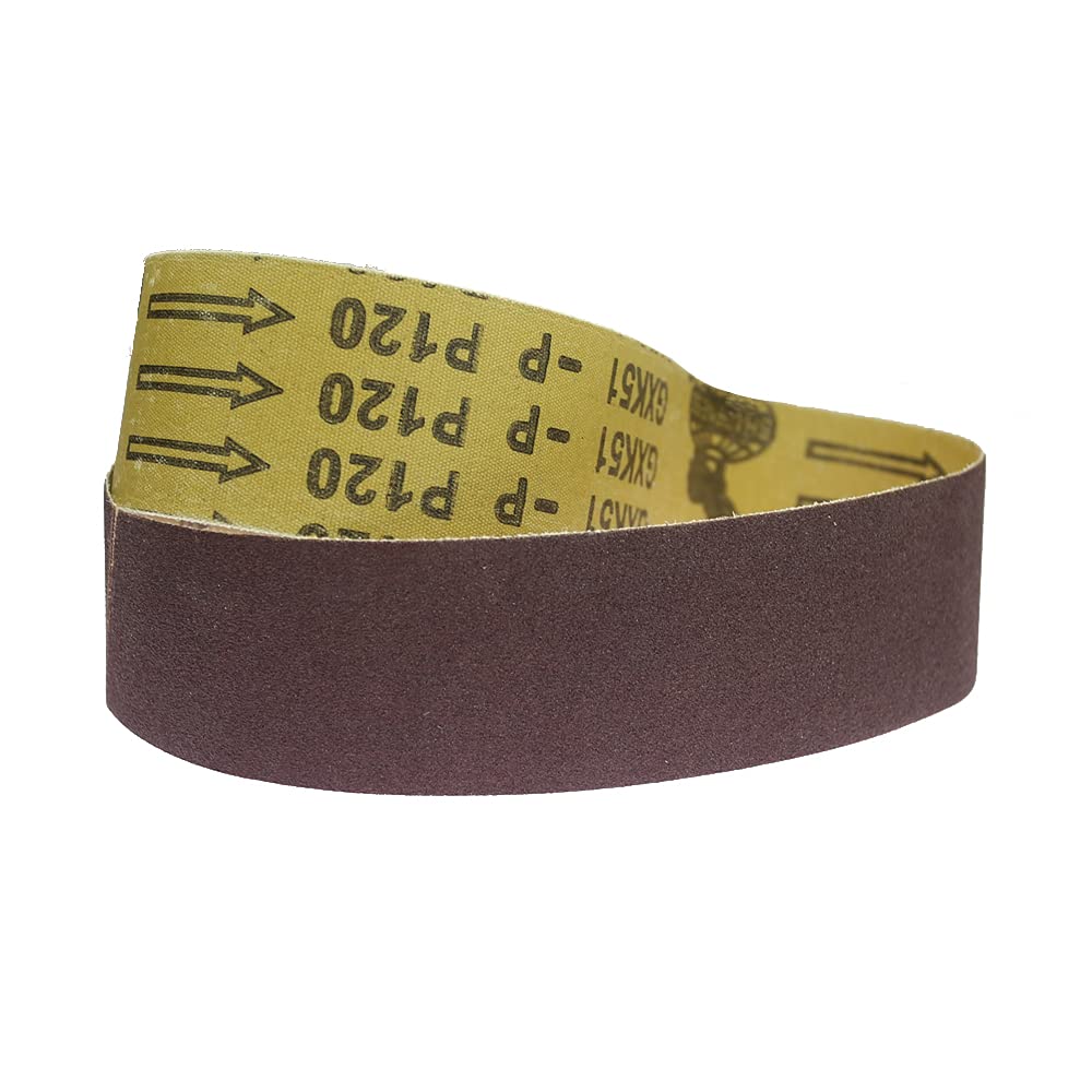 Taśma szlifierska, zestaw taśm szlifierskich, 10 sztuk 915*50mm ścierne pasy szlifierskie do drewna miękkiego metalu szlifowanie polerowanie do obróbki drewna (rozmiar: P320) (rozmiar: P400) ( Color :