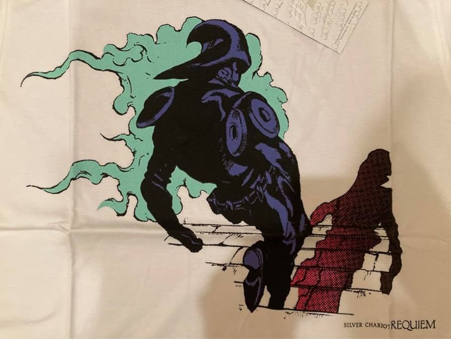 ジョジョ　シルバーチャリオッツ　tシャツ　入手困難 ジョジョ シルバーチャリオッツ tシャツ 入手困難 ジョジョ