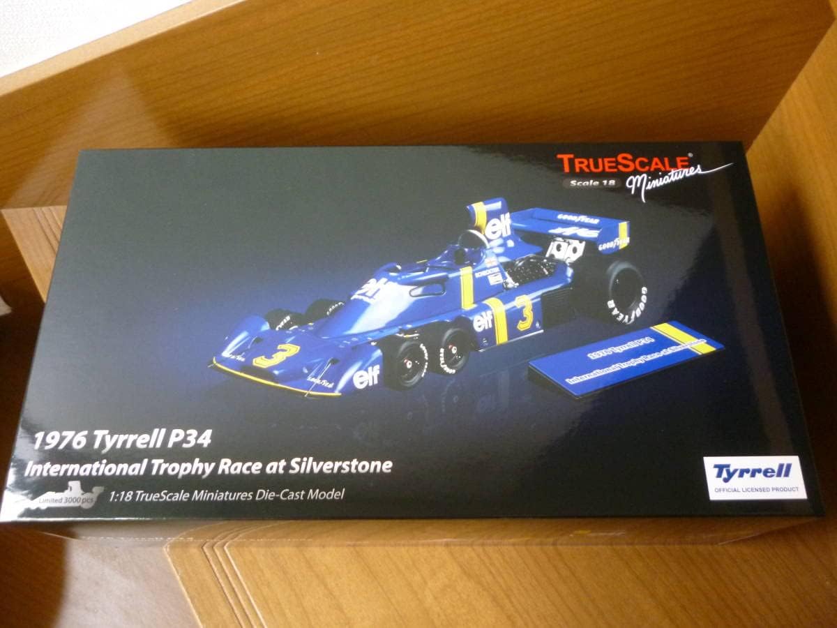 elf tyrrell p34 radio control model gas TSM 1:64 Mini GT Diecast