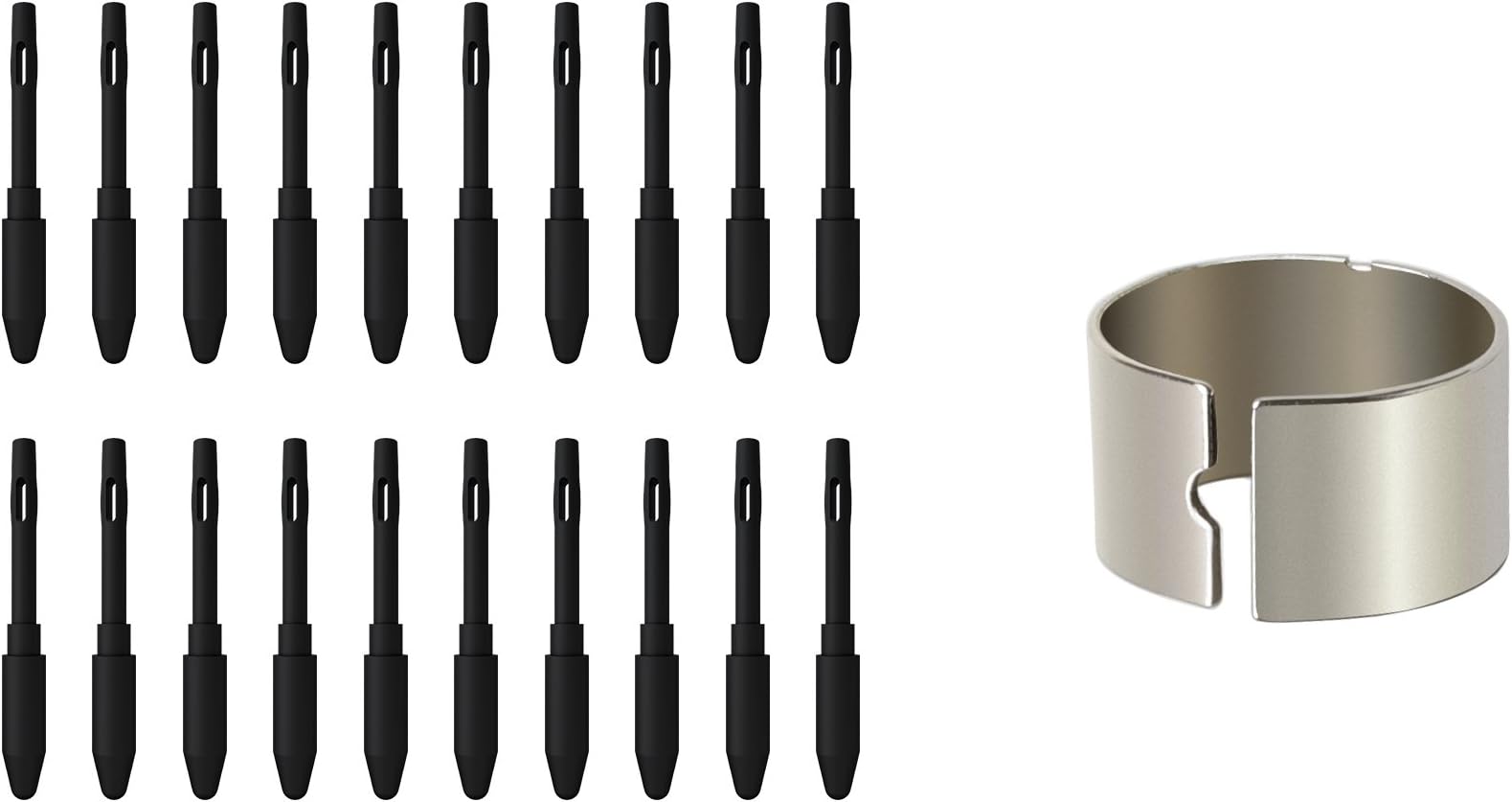 GAOMON PD1560 Pen Nibs -20 Pack Replacement Nibs for Digital Pen ArtPaint AP40