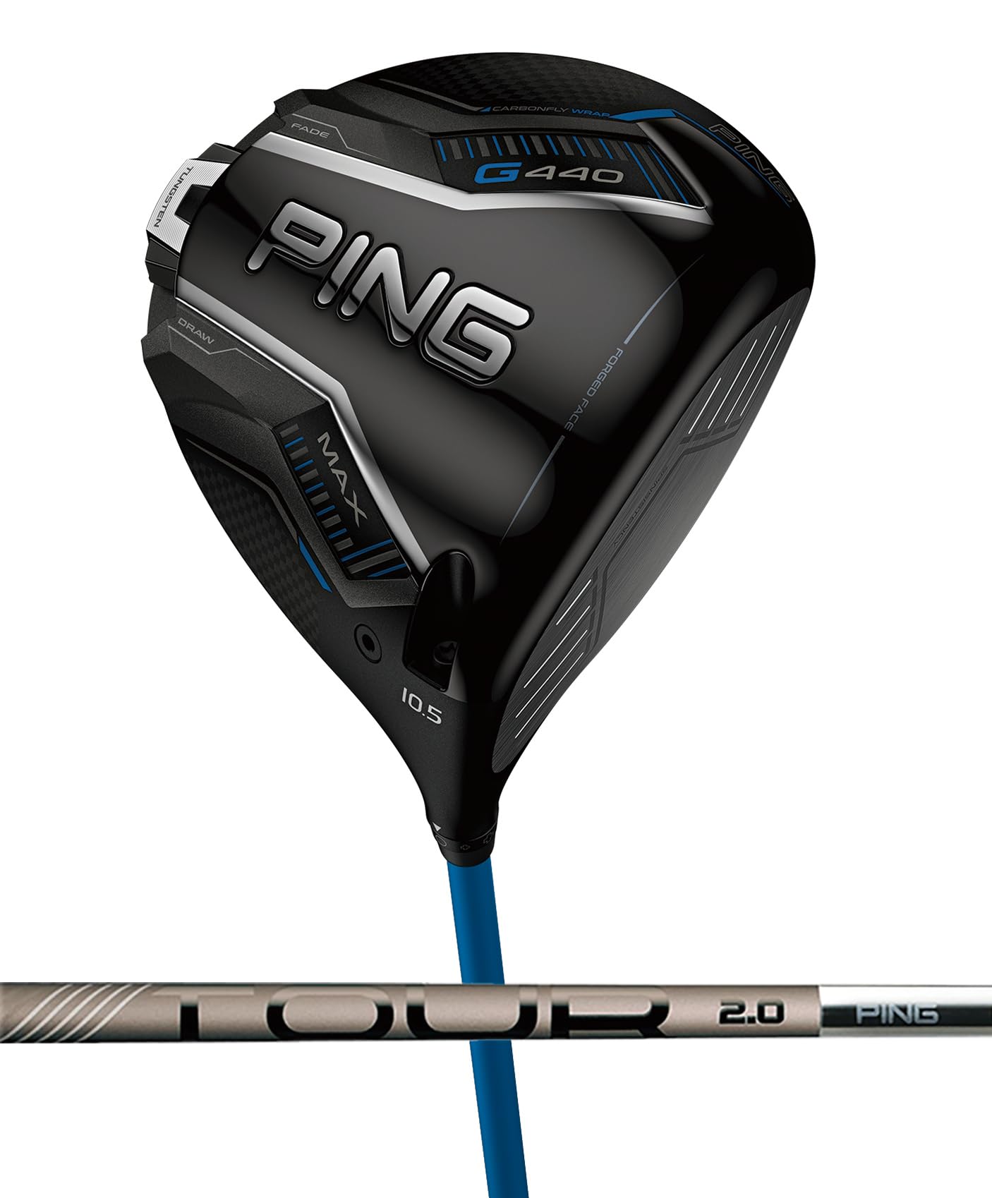 Amazon.co.jp: ピン G440 MAX ドライバー PING TOUR 2.0 CHROME 75 ハ