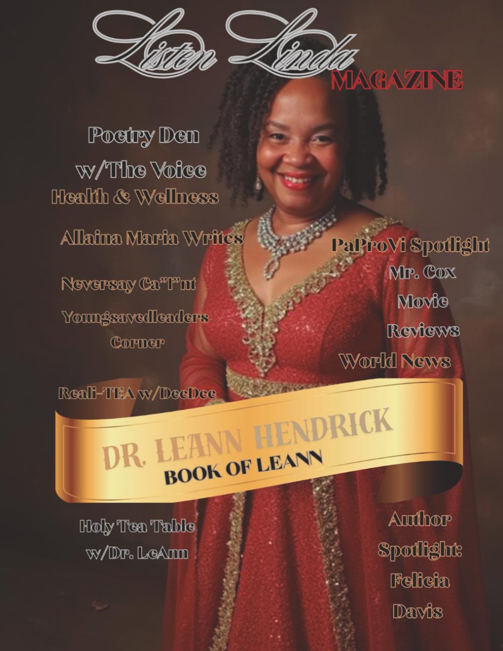 Listen Linda Magazine November 2025 Issue: Book of LeAnn