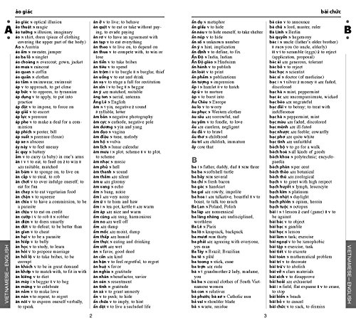 Periplus Pocket Vietnamese Dictionary: Vietnamese-English English-Vietnamese (Revised and Expanded Edition) (Periplus Pocket Dictionaries) - Image 11