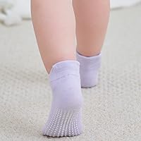 Vista 6 de Calcetines tobilleros antideslizantes Zaples para bebés con suelas antideslizantes para bebés, niños pequeños, niños y niñas