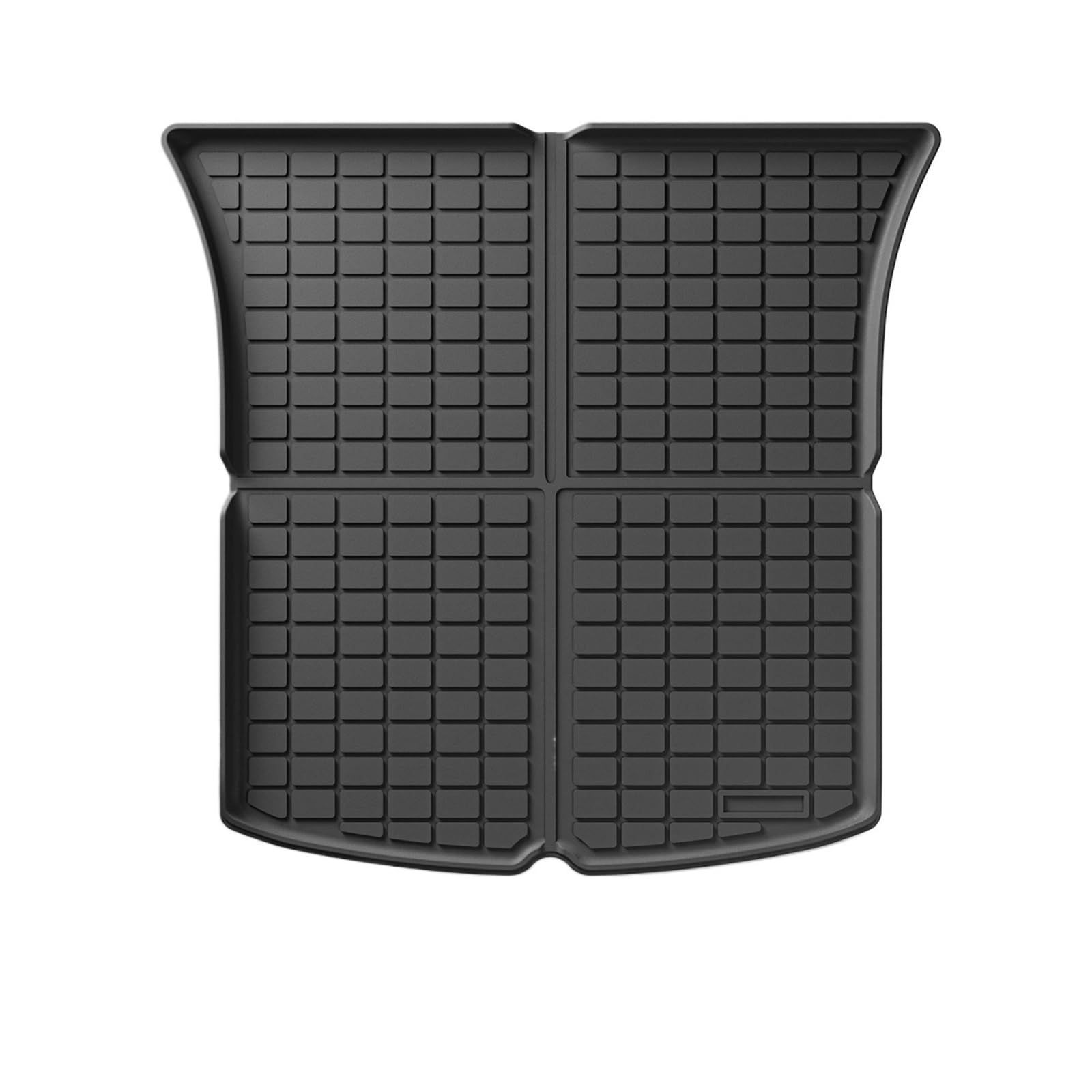maty samochodowe Do Tesla Model Y 2024 tylna mata do bagażnika z przodu | Do Tesla przednich i tylnych mat bagażnika Akcesoria do wnętrza samochodu Podkładka ochronna(Trunk mat 1pc)