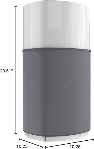 Vista 11 de GermGuardian Airsafe+ XL AC3200 - Purificador de aire inteligente para el hogar, humo de incendios forestales, polen, olores con filtro HEPA puro