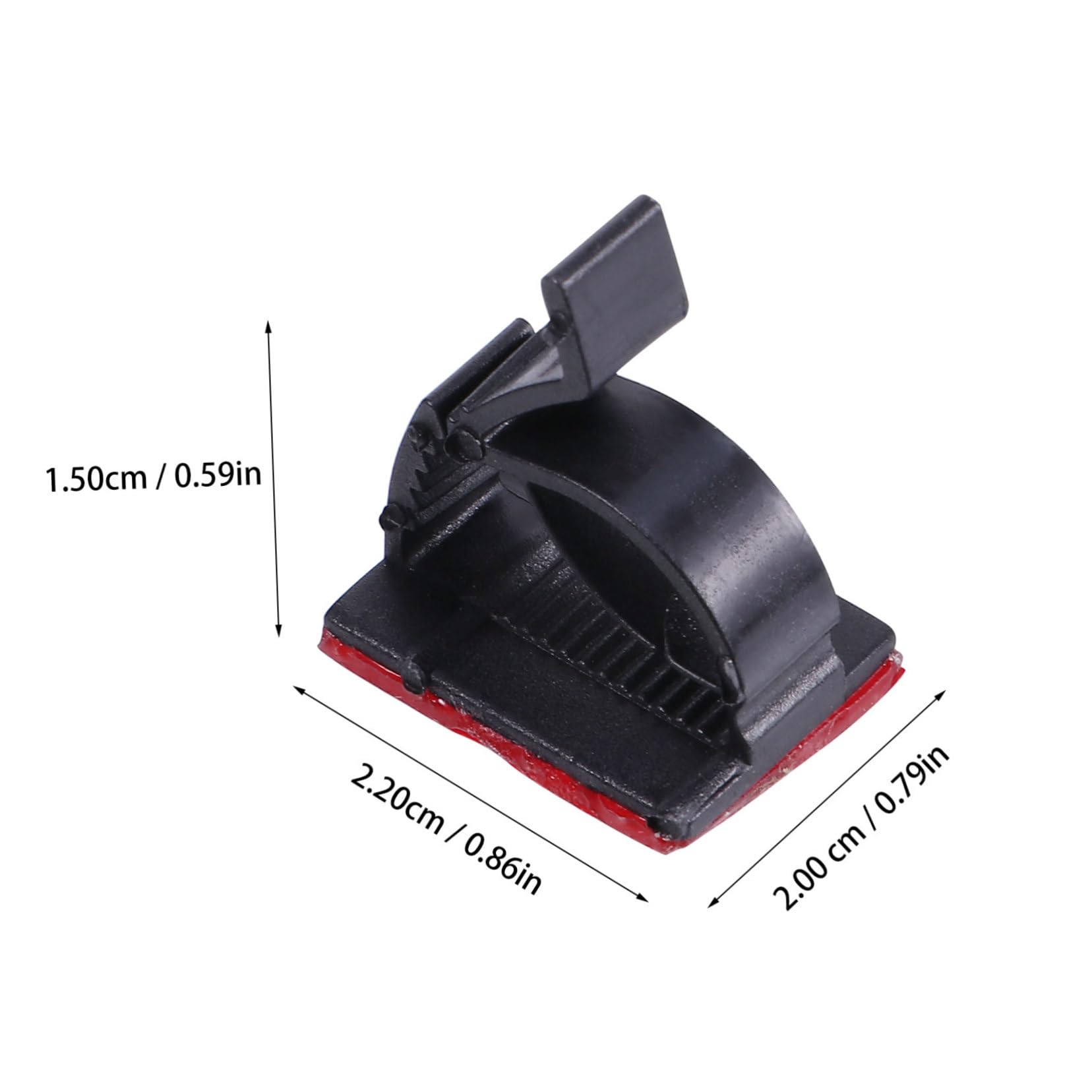 DOITOOL 300stücke Selbstklebende Kabelclips Kabelmanagement Organizer Für Netzwerkkabel Audio Und Videokabel Für Büro Zuhause Und Schule Hochtemperaturbeständig Und Langlebig